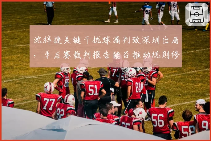 沈梓捷关键干扰球漏判致深圳出局,季后赛裁判报告能否推动规则修订